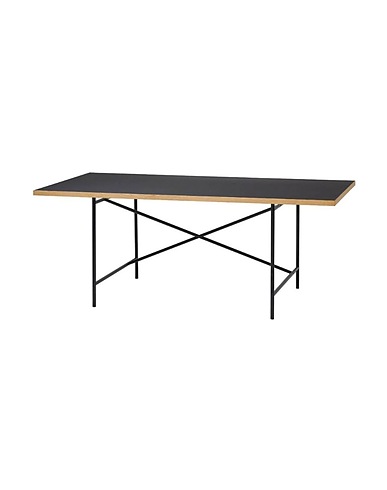 RICHARD LAMPERT Γραφείο Eiermann 1_ Black Legs Μαύρο Μέταλλο