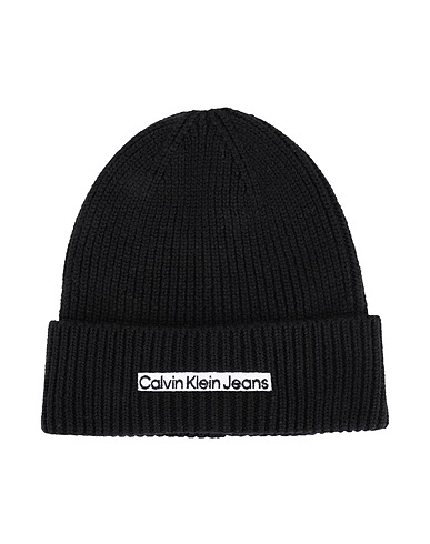 CALVIN KLEIN JEANS Cappello Nero 50% Acrilico, 50% Lana