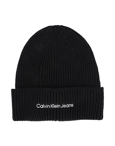 CALVIN KLEIN JEANS Cappello Nero 50% Acrilico, 50% Lana
