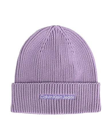 CALVIN KLEIN JEANS Cappello Lilla 50% Acrilico, 50% Lana