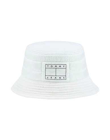 TOMMY JEANS Hat Ivory 100% Polyester