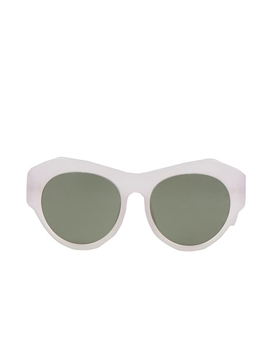 LINDA FARROW x DRIES VAN NOTEN Occhiali da sole Grigio chiaro Plastica