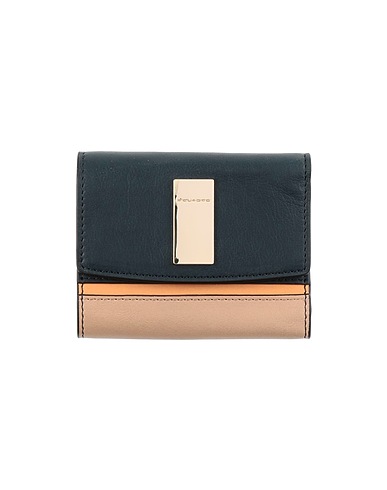 PIQUADRO Wallet Slate blue Bovine leather