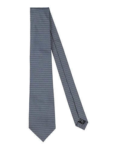 DUNHILL Cravatte e papillon Avio 100% Seta di gelso