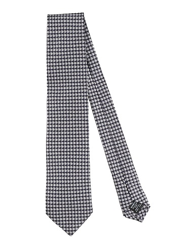 DUNHILL Ties and bow ties Midnight blue 100% Mulberry silk
