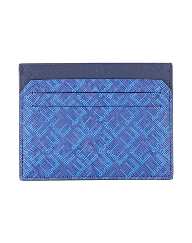 DUNHILL Small Leather Goods Blue Leather
