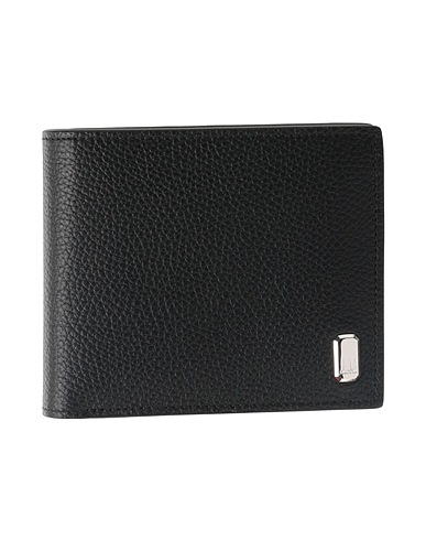 DUNHILL Wallet Black Soft Leather
