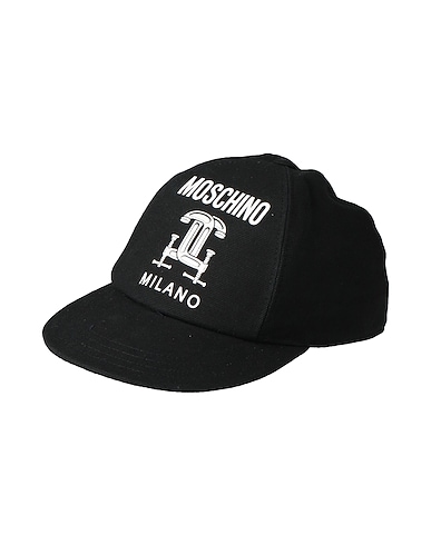 MOSCHINO Hat Black 100% Cotton