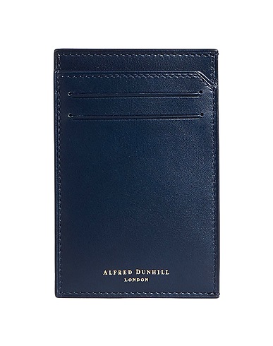 DUNHILL Document holder Black Soft Leather