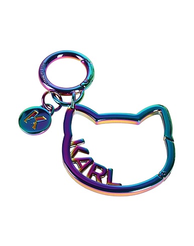 KARL LAGERFELD Key ring K/CHOUPETTE DOGCLIP KEYCHAIN

 Turquoise 100% Zinc alloy