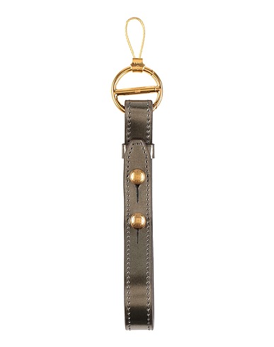 DUNHILL Key ring Bronze Soft Leather, Metal