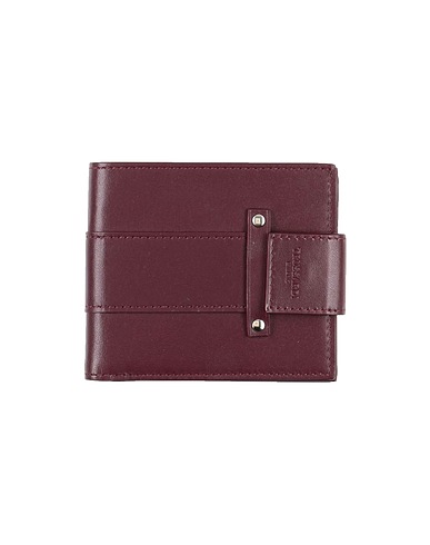 TRUSSARDI Wallet Plum Soft Leather
