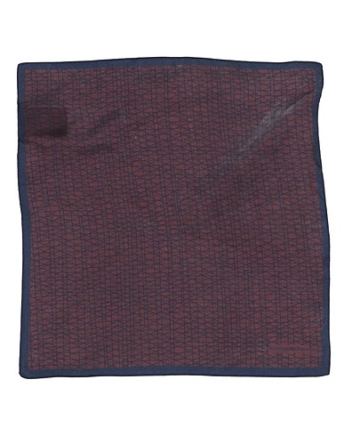 ZEGNA Scarves and foulards Cocoa 100% Silk