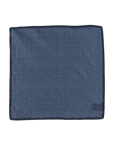 ZEGNA Scarves and foulards Midnight blue 100% Silk
