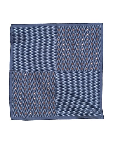 ZEGNA Scarves and foulards Midnight blue 100% Silk