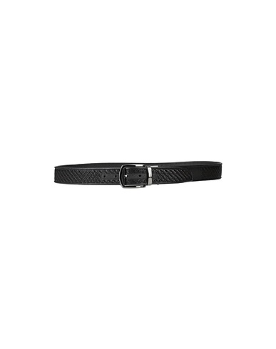 ZEGNA Leather belt Dark brown Leather