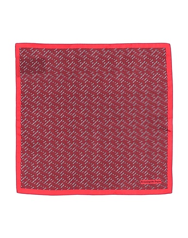 ZEGNA Scarves and foulards Burgundy 100% Silk