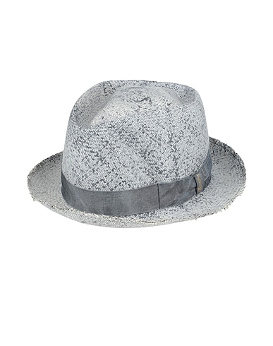 BORSALINO Hat Grey 100% Straw