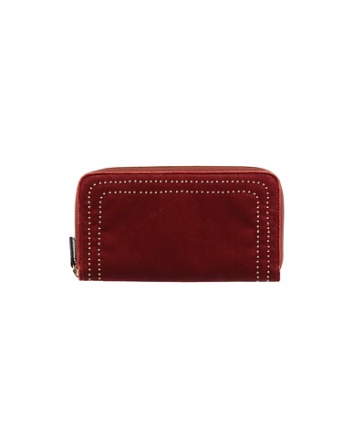 L' AUTRE CHOSE Wallet Rust Textile fibers