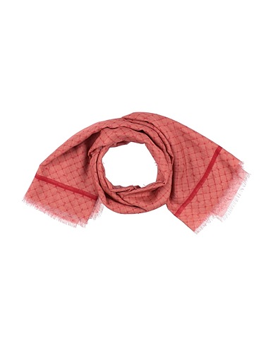 TRUSSARDI Scarves and foulards Brick red 53% Modal, 47% Cotton