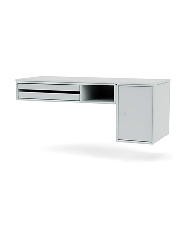 MONTANA FURNITURE Γραφείο BUREAU Πλατίνα MDF