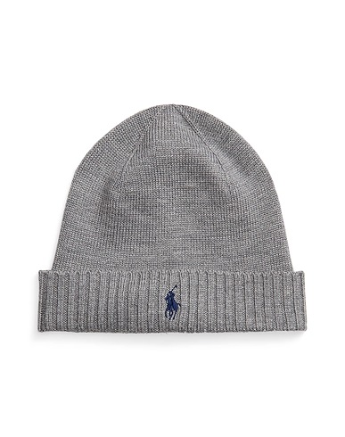 POLO RALPH LAUREN Hat Grey 100% Wool