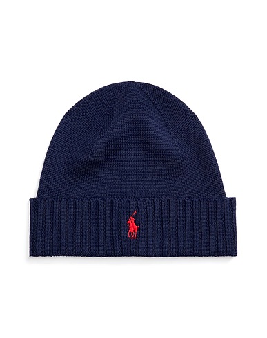 POLO RALPH LAUREN Hat Midnight blue 100% Wool