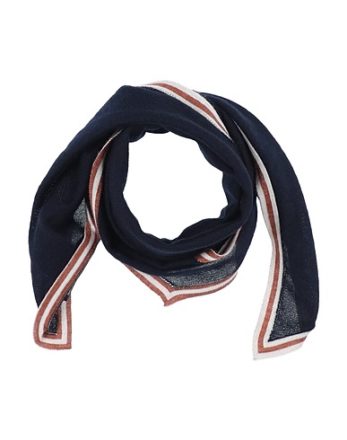 ZEGNA Scarves and foulards Midnight blue 70% Cashmere, 30% Silk