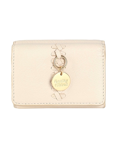 SEE BY CHLOÉ Wallet Beige 100% Goat skin