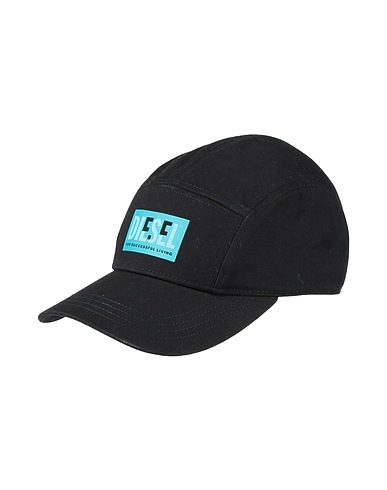 DIESEL Hat Black 100% Cotton