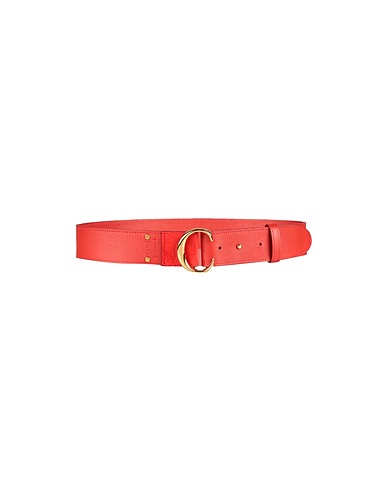 CHLOÉ Regular belt Red 100% Calfskin