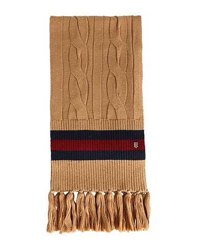 TOMMY HILFIGER Sciarpe e foulard Cammello 50% Acrilico, 50% Lana