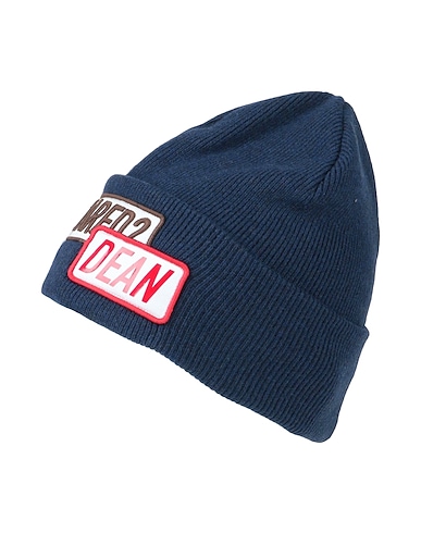 DSQUARED2 Hat Midnight blue 100% Wool