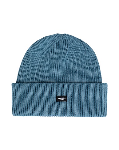 VANS Hat POST SHALLOW CUFF BEANIE
 Pastel blue 99% Polyester, 1% Elastane
