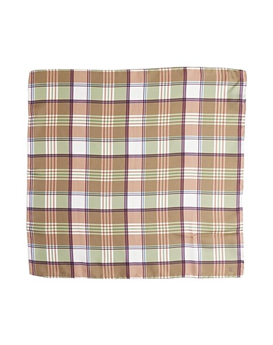 DUNHILL Scarves and foulards Light green 100% Mulberry silk