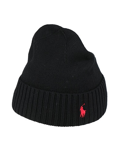 POLO RALPH LAUREN Chapeau Wool Hat
 Noir 100% Laine