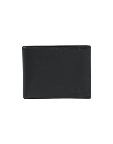 LEVI'S Portefeuille Noir 100% Cuir de bovin