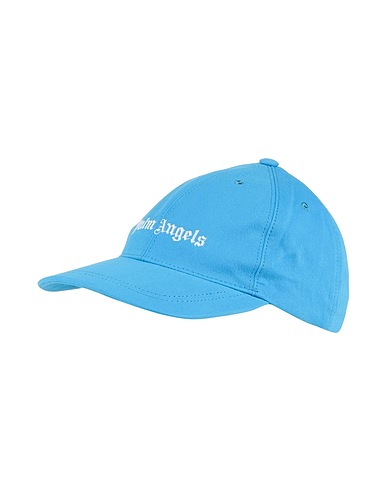 PALM ANGELS Hat Azure 100% Cotton