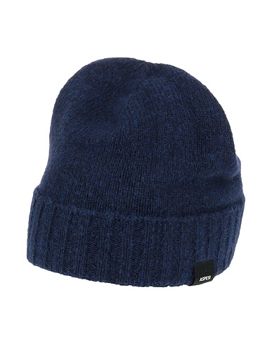 ASPESI Hat Midnight blue 42% Polyamide, 27% Wood, 27% Viscose, 3% Cashmere, 1% Elastane
