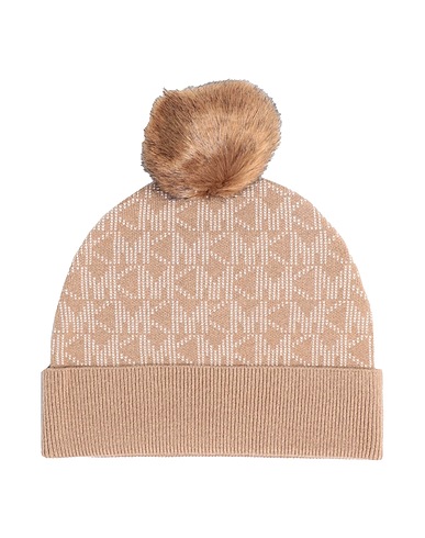 MICHAEL MICHAEL KORS Cappello Cammello 47% Lana Merino, 38% Viscosa, 10% Nylon, 5% Cachemire