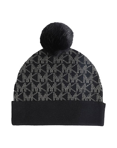 MICHAEL MICHAEL KORS Cappello Nero 47% Lana Merino, 38% Viscosa, 10% Nylon, 5% Cachemire