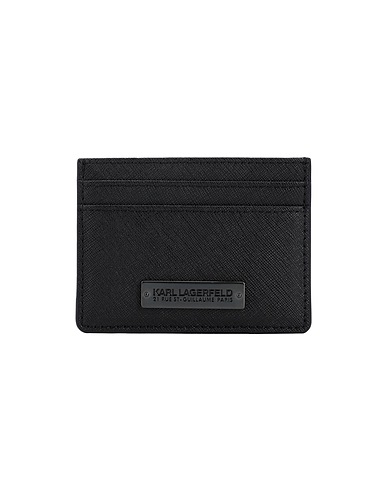 KARL LAGERFELD PICCOLA PELLETTERIA K/RSG KLASSIC CARD HOLDER
 Nero 100% Pelle di bovino
