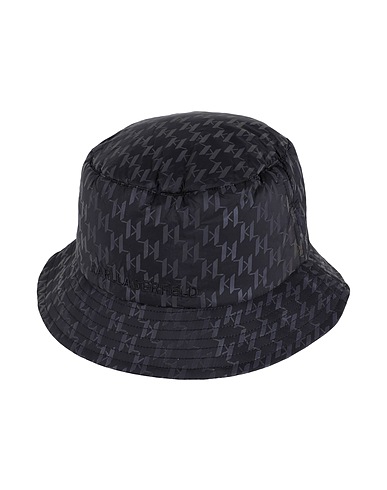 KARL LAGERFELD Mützen & Hüte K/MONOGRAM REFL REV BUCKET HAT
 Schwarz 100% Nylon