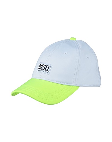 DIESEL Hat Lime green 100% Polyester