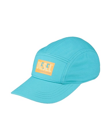 DIESEL Hat Turquoise 100% Cotton