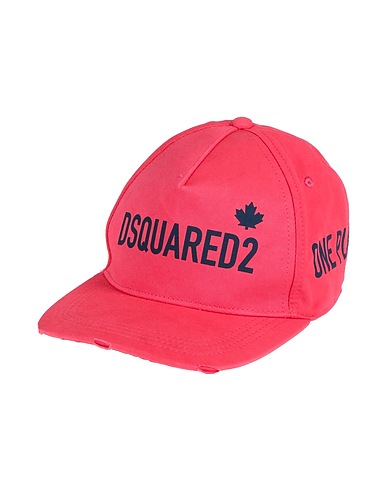 DSQUARED2 Hat Coral 100% Cotton