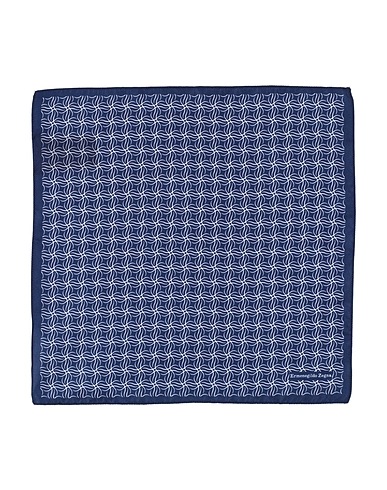 ZEGNA Scarves and foulards Midnight blue 100% Silk