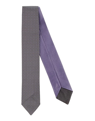 CANALI Ties and bow ties Grey 100% Silk