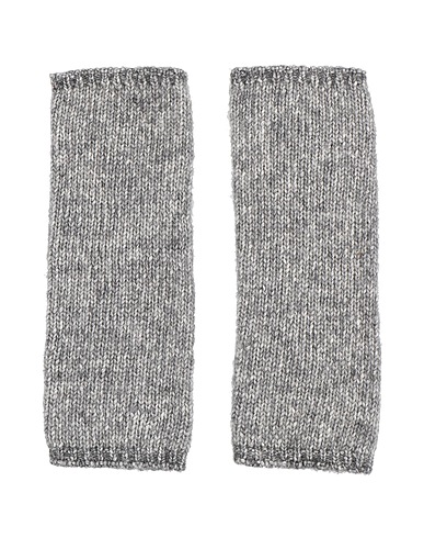 Z ZEGNA Guanti Grigio 64% Cotone, 22% Lana di cammello, 14% Lana