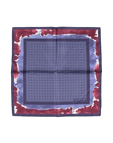 ZEGNA Scarves and foulards Blue 100% Silk